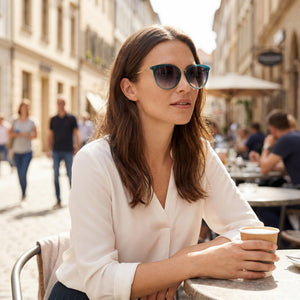 Fossil Fos 2117/G/S Green Sunglasses Women — lifestyle wear, everyday outdoor use