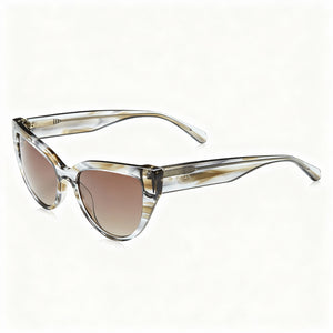 Fossil FOS 2125/S Cat Eye Sunglasses for Women — front view, Acetate frame