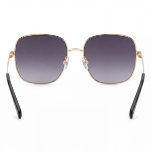 Fossil Fos 2133/G/S Square Sunglasses for Women — interior view, Non-Polarized lens detail