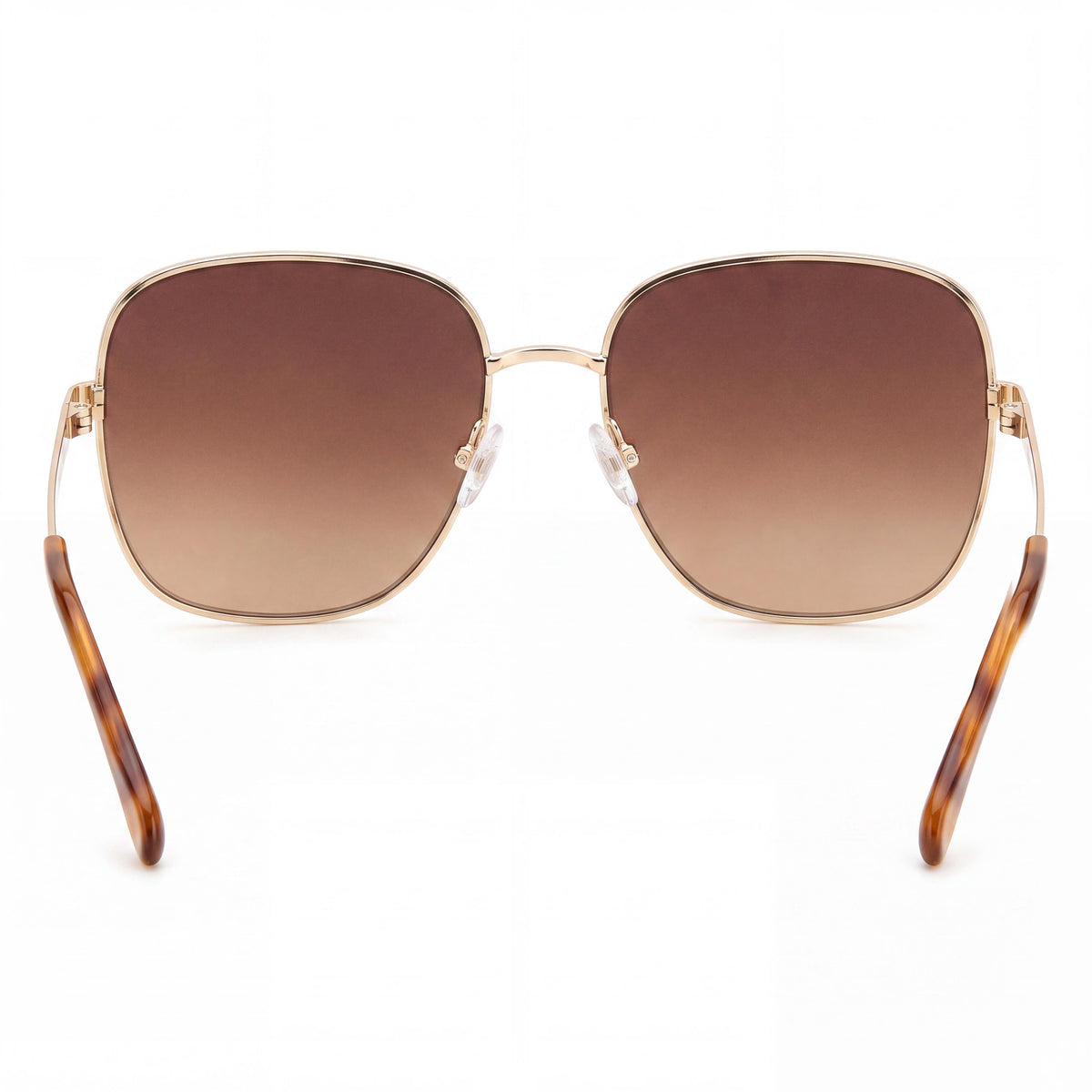 Gafas de sol cuadradas para mujer Fossil Fos 2133/G/S doradas, 55 mm, Photo 4