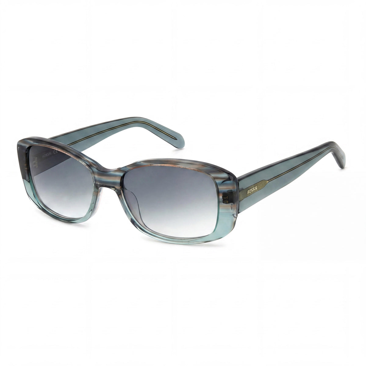 Gafas de sol para mujer Fossil Fos 2138/S ovaladas color azul cerceta, 54 mm, Photo 1