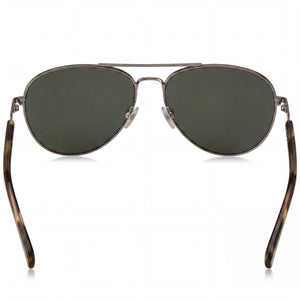 Fossil Fos 3104/G/S Aviator Sunglasses Unisex — side view, Clear Polycarbonate lens