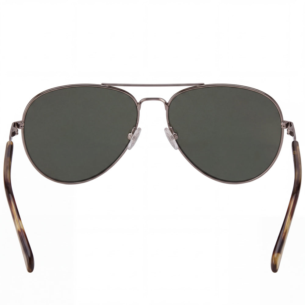 Fossil Fos 3104/G/S Aviator Sunglasses Unisex — side view, Clear Clear lens