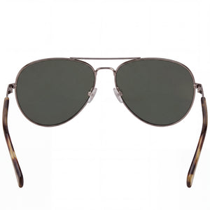 Fossil Fos 3104/G/S Aviator Sunglasses Unisex — side view, Clear Clear lens