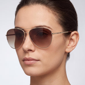 Fossil FOS 3137/G/S Gold Sunglasses Women — lifestyle wear, outdoor commute and office breaks