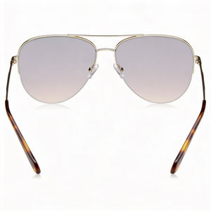 Fossil FOS 3137/G/S Aviator Sunglasses Women — side view, Non-Polarized Gradient lens