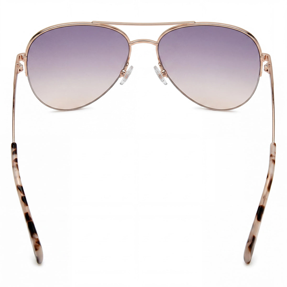 Fossil Fos 3137/G/S Red Gold Aviator Sunglasses for Women, 58mm, Photo 4