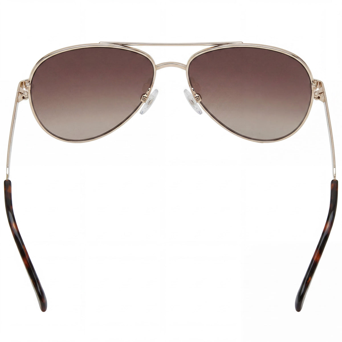 Fossil Fos 3141/G/S Light Gold Aviator Sunglasses for Women, 59mm, Photo 4