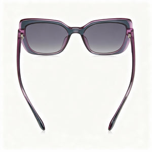 Fossil FOS 3143/S Square Sunglasses Women — side view, Non-Polarized Dark Grey Shaded lens