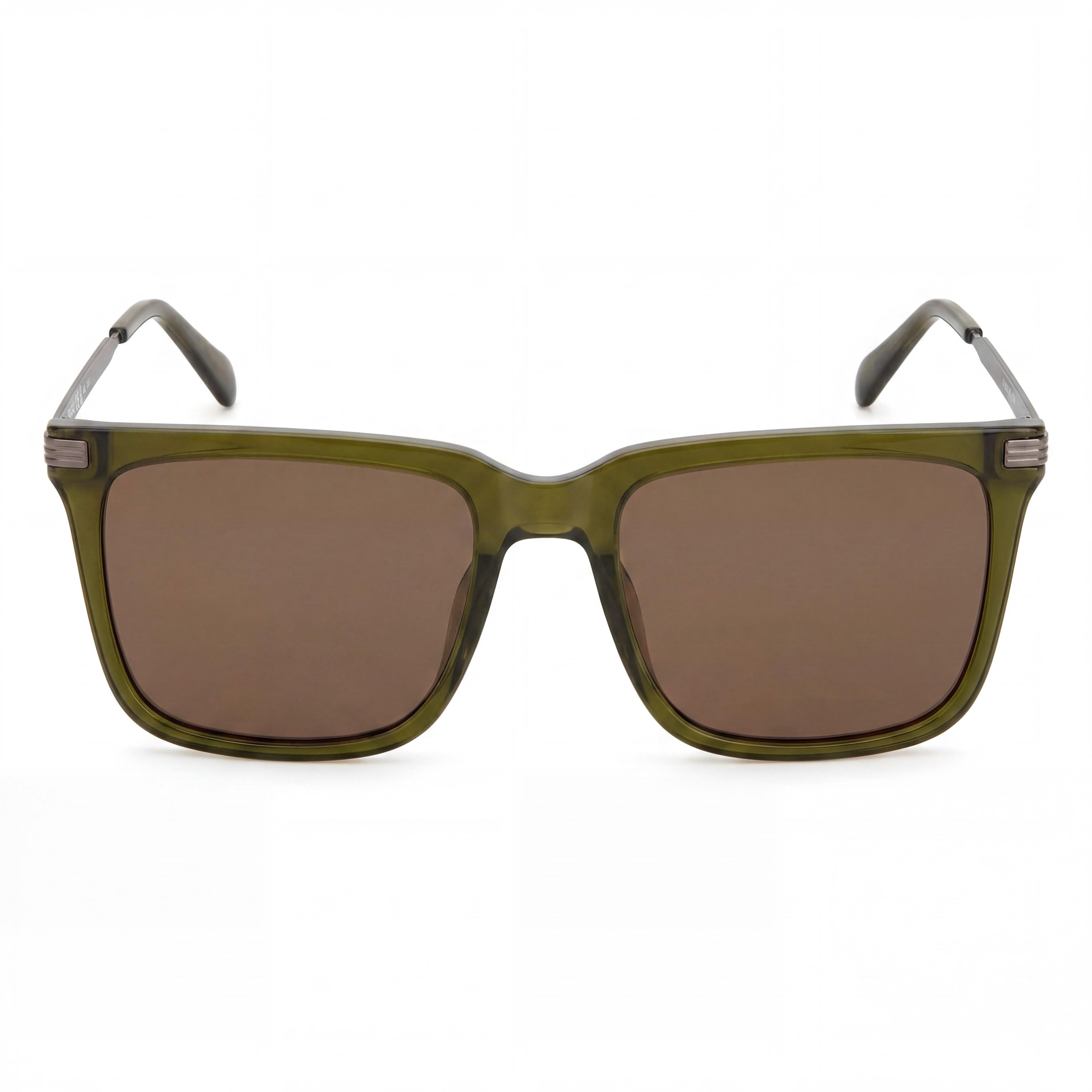 Gafas de sol cuadradas Fossil Fos 3152/G/S verde cristal para hombre, 56mm, Photo 2