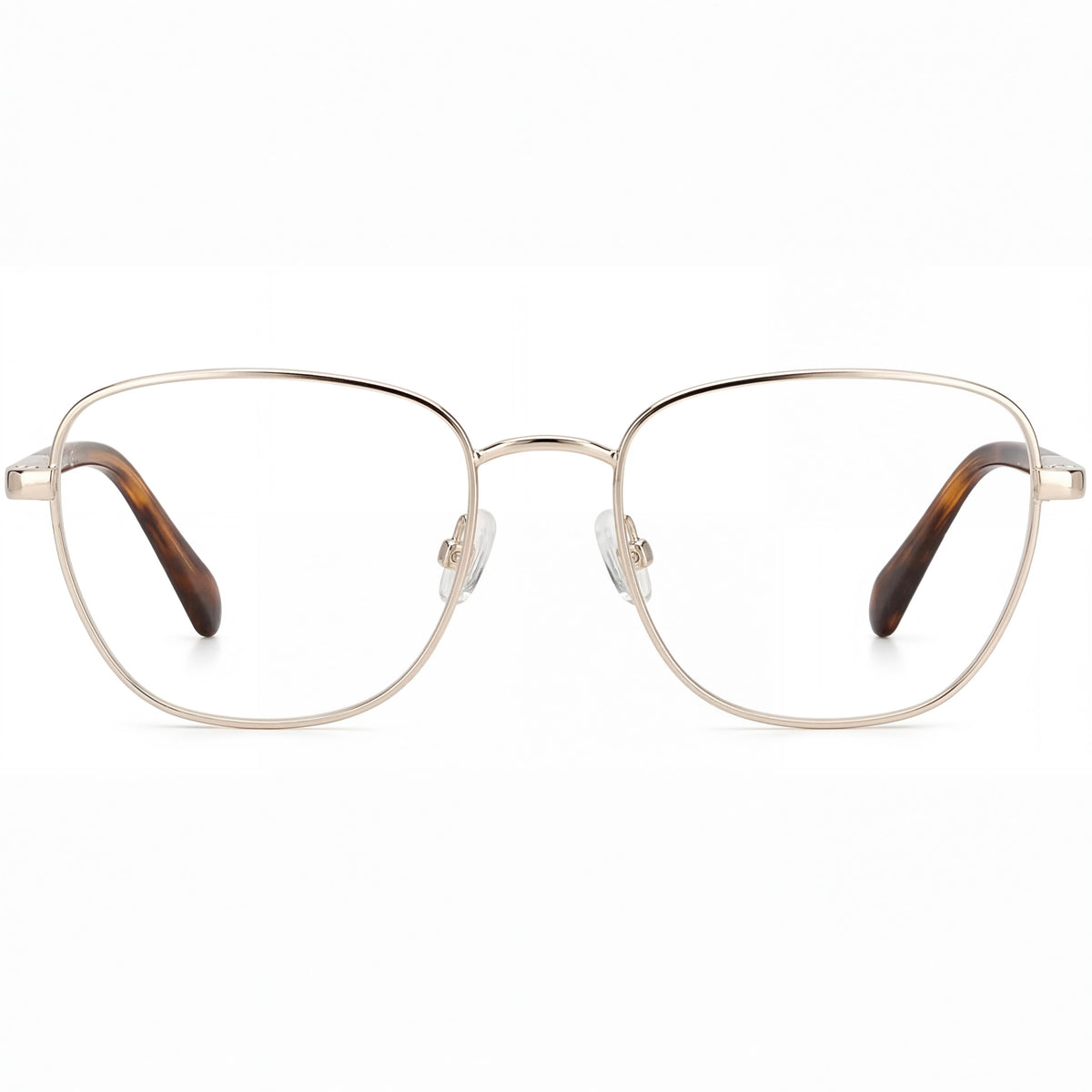 Fossil Fos 7113 Silver Round Eyeglasses for Women, Alloy Steel 51mm, Photo 2