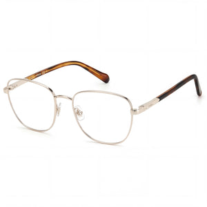 Fossil Fos 7113 Silver Round Eyeglasses for Women, Alloy Steel frame