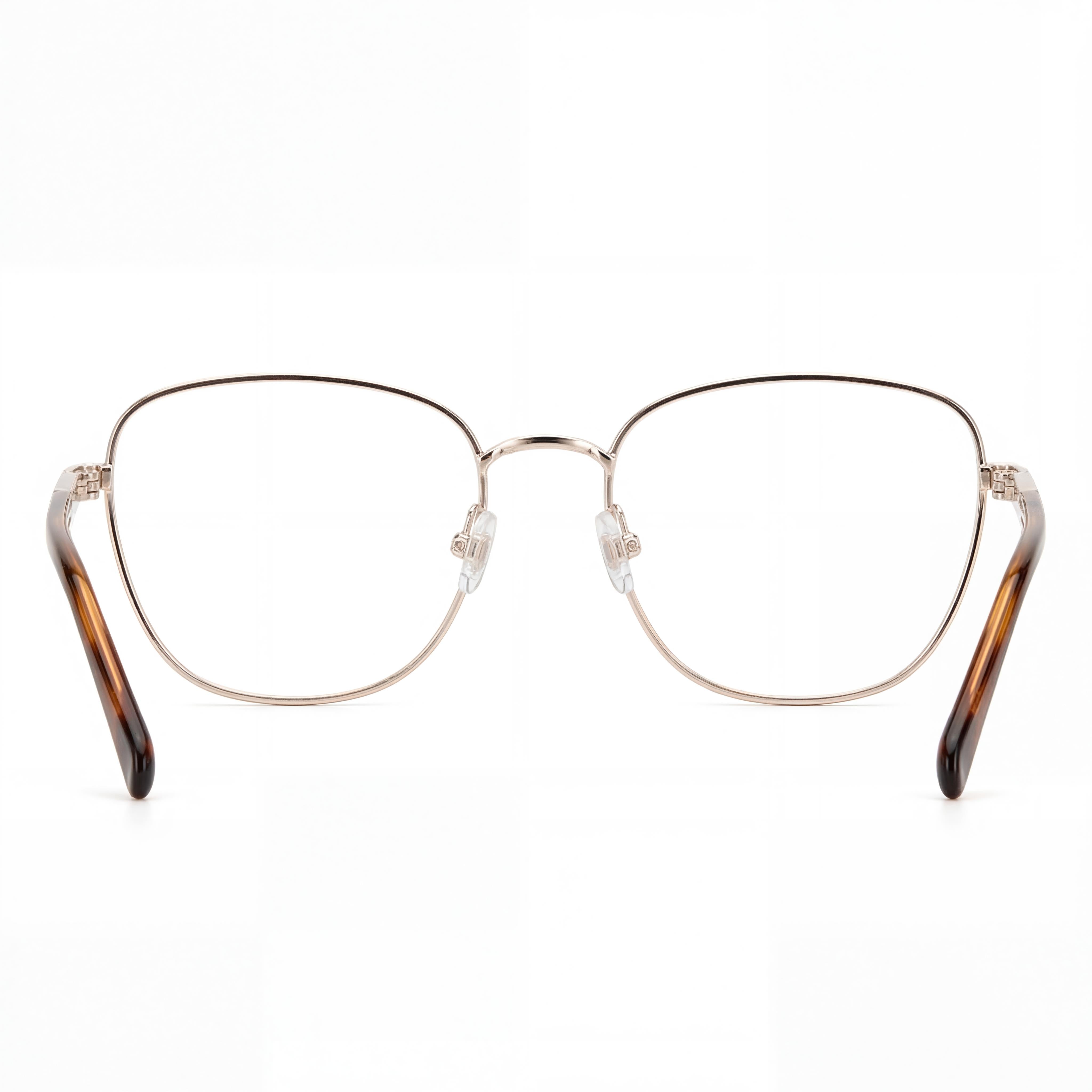 Fossil Fos 7113 Silver Round Eyeglasses for Women, Alloy Steel 51mm, Photo 4