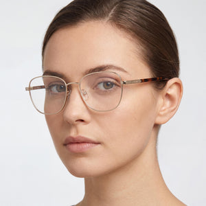 Fossil Fos 7113 Silver Eyeglasses Women — lifestyle wear, office and screen work