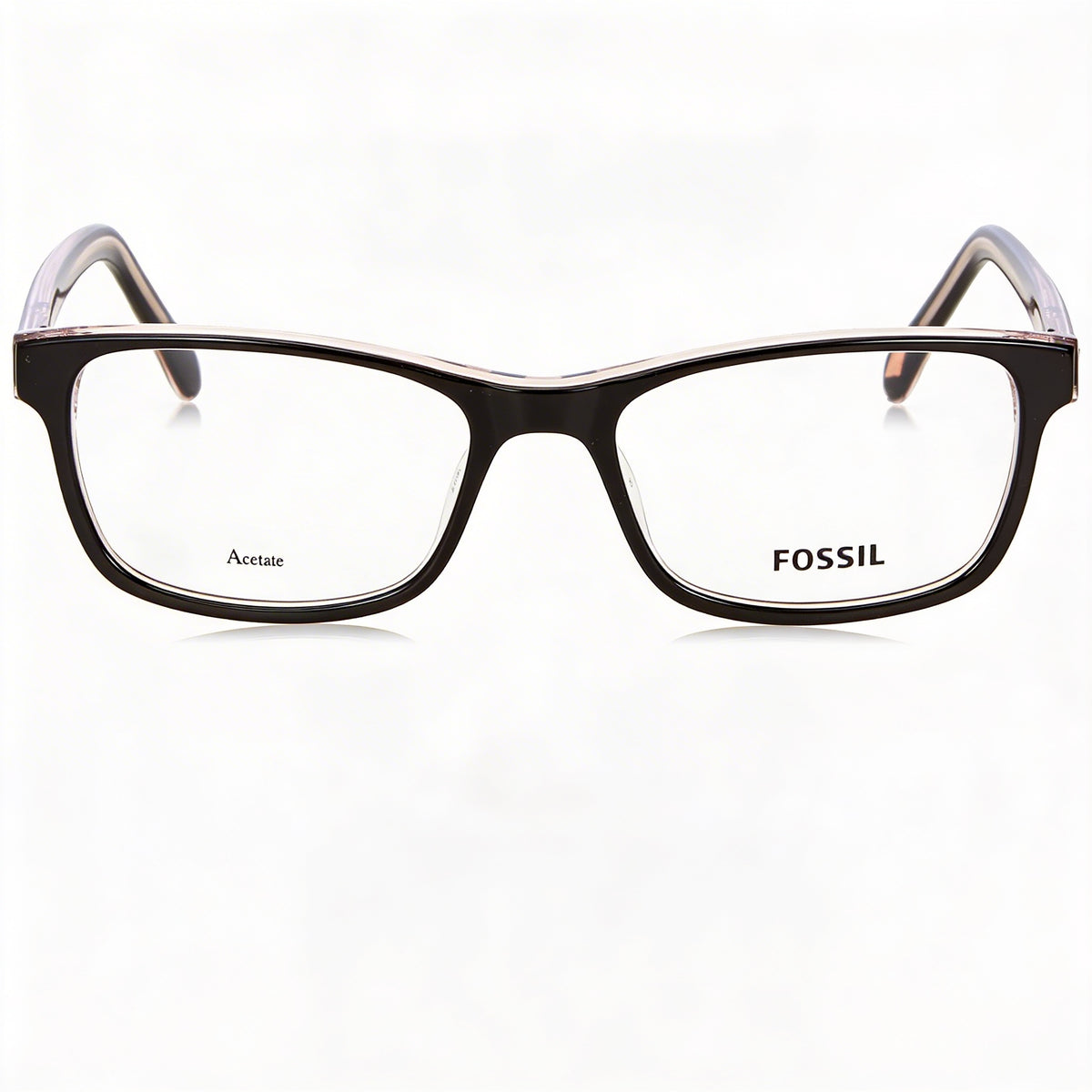 Gafas graduadas rectangulares negras Fossil Fos 7132 para mujer, 52 mm, Photo 2