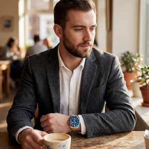 Fossil FS6077 Men's Watch — wrist wear, Stainless Steel band everyday timepiece