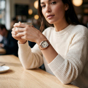 Fossil Harlow Women's Watch — wrist wear, Stainless Steel band everyday timepiece