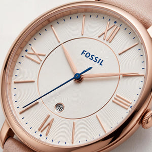 Fossil Jacqueline ES5245 Women's Watch — front view, Quartz movement 36mm