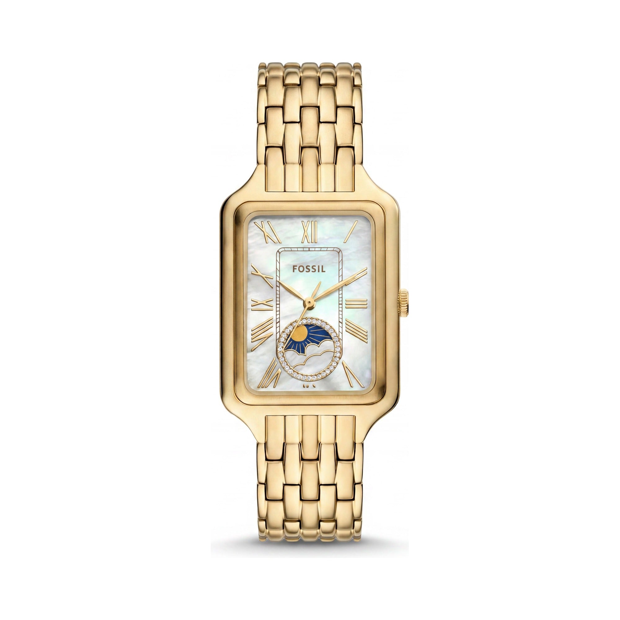 Reloj Fossil Modern Classic para mujer, esfera dorada de acero inoxidable de 29 mm, Photo 1