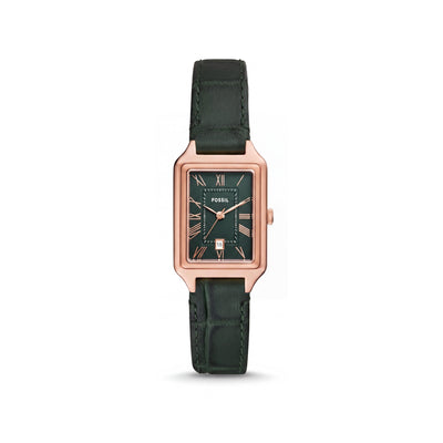 Fossil Raquel ES5366 Green Stainless Steel Women's Watch, 23mm