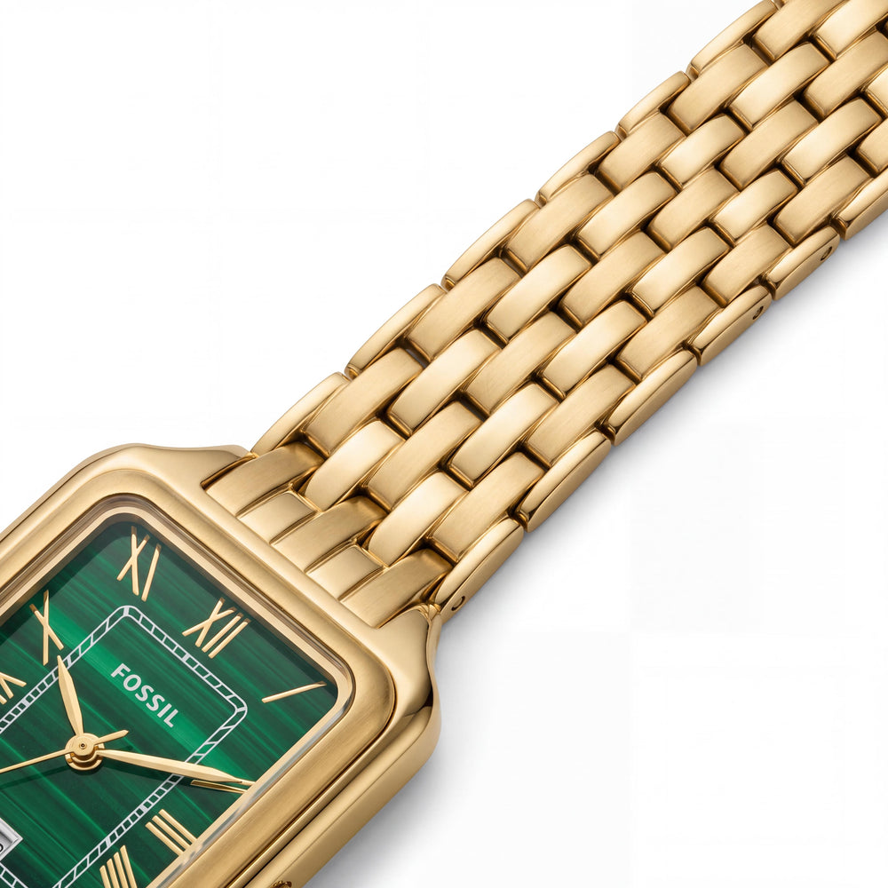 Fossil Raquel Women's Watch — front view, Quartz movement 26mm