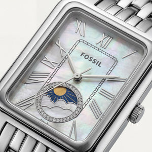 Fossil Raquel Women's Watch — front view, Quartz movement 29mm