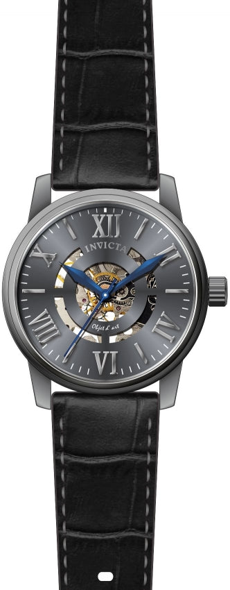 Invicta Men's Objet D Art Analog Display Automatic Self Wind Black Watch