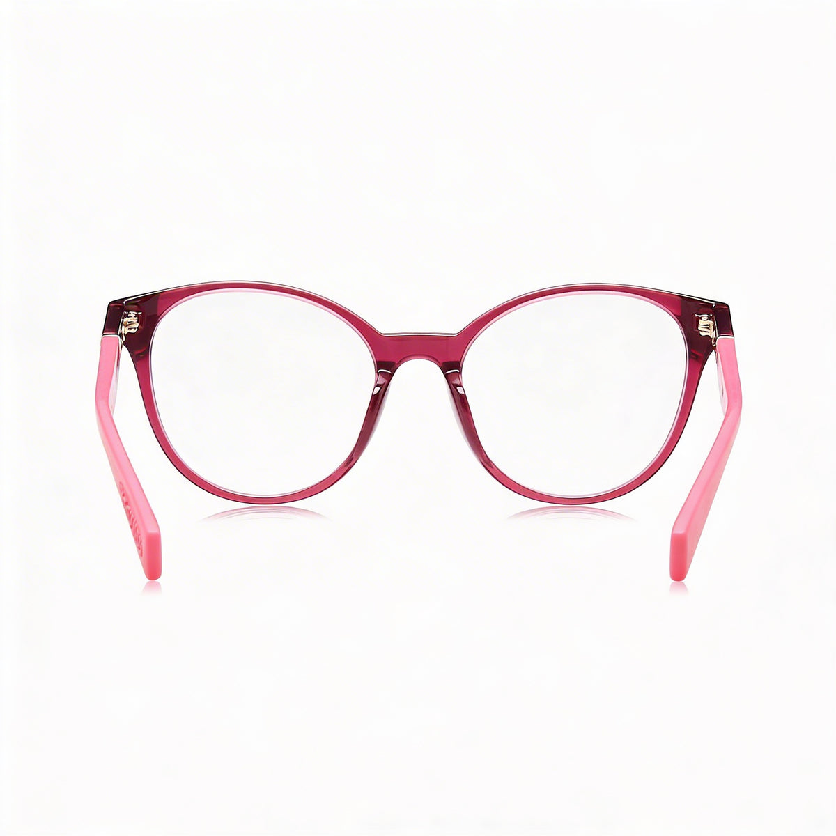 Gafas Furla Clásicas Ovaladas Rojas para Mujer, Acetato 51mm, Photo 3