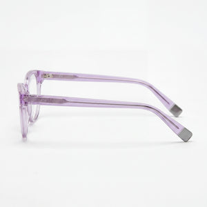 Furla Vfu642v Round Eyeglasses Unisex — front view, Acetate