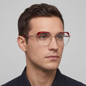 Furla VFU674V Red Eyeglasses Men — lifestyle wear, office and screen work