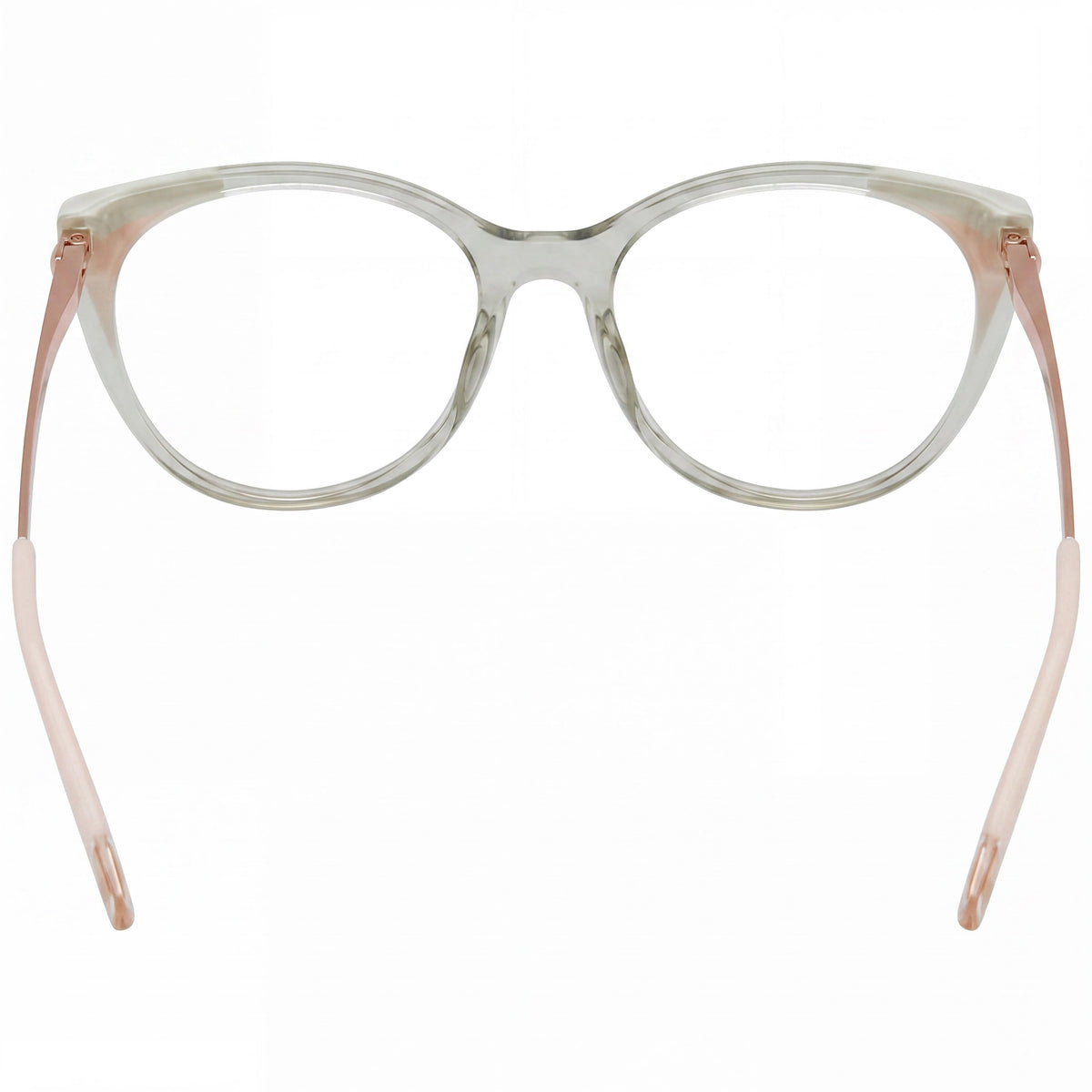 Furla VFU722V Transparent Rectangle Eyeglasses for Women, 53mm, Photo 3