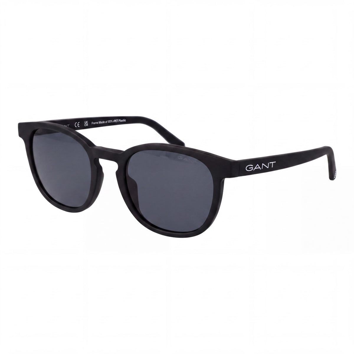Gafas de sol rectangulares Gant para hombre, negro mate, 53 mm, Photo 1