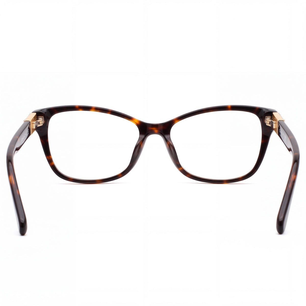 Gafas graduadas Gant Casual GA4136 Dark Havana rectangulares para mujer, 53 mm, Photo 3