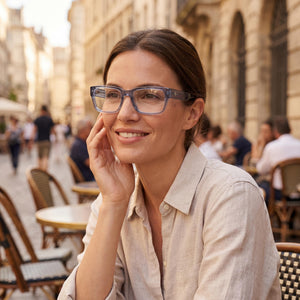 Gant Classic Blue Eyeglasses Unisex — outdoor wear, Plastic frame