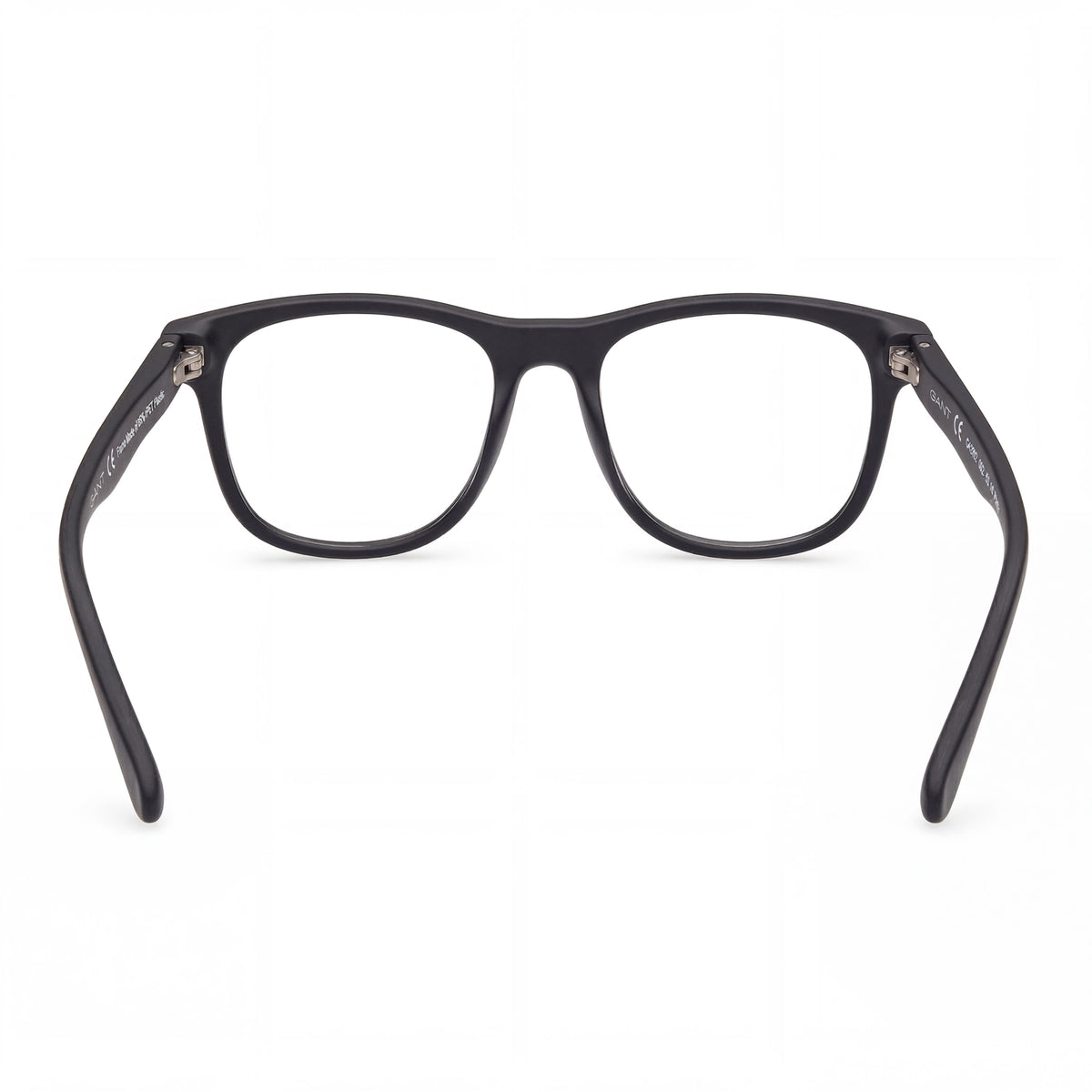Gant GA3302 Gafas Cuadradas Negras/Blancas Unisex, Muestra Transparente, Photo 3
