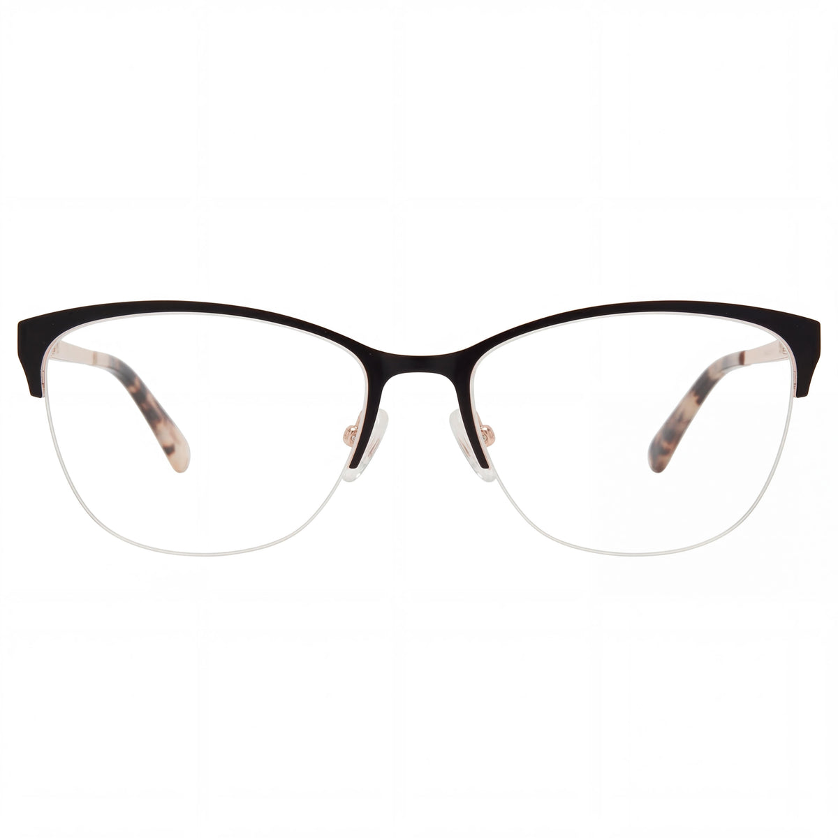Gafas de mujer Gant Ga4116 ojo de gato, color negro y oro rosa brillante, 53 mm, Photo 2