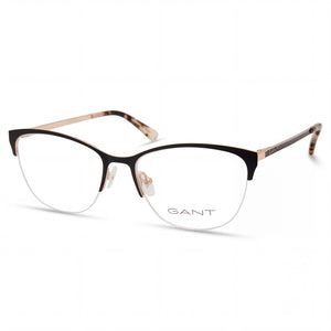 Gant Ga4116 Black Cat Eye Eyeglasses for Women, Metal frame
