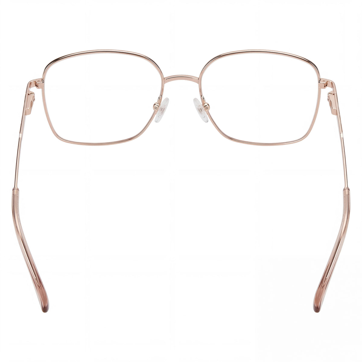 Gafas cuadradas para mujer Gant Ga4145 en oro rosa y rosa claro, 56 mm, Photo 3