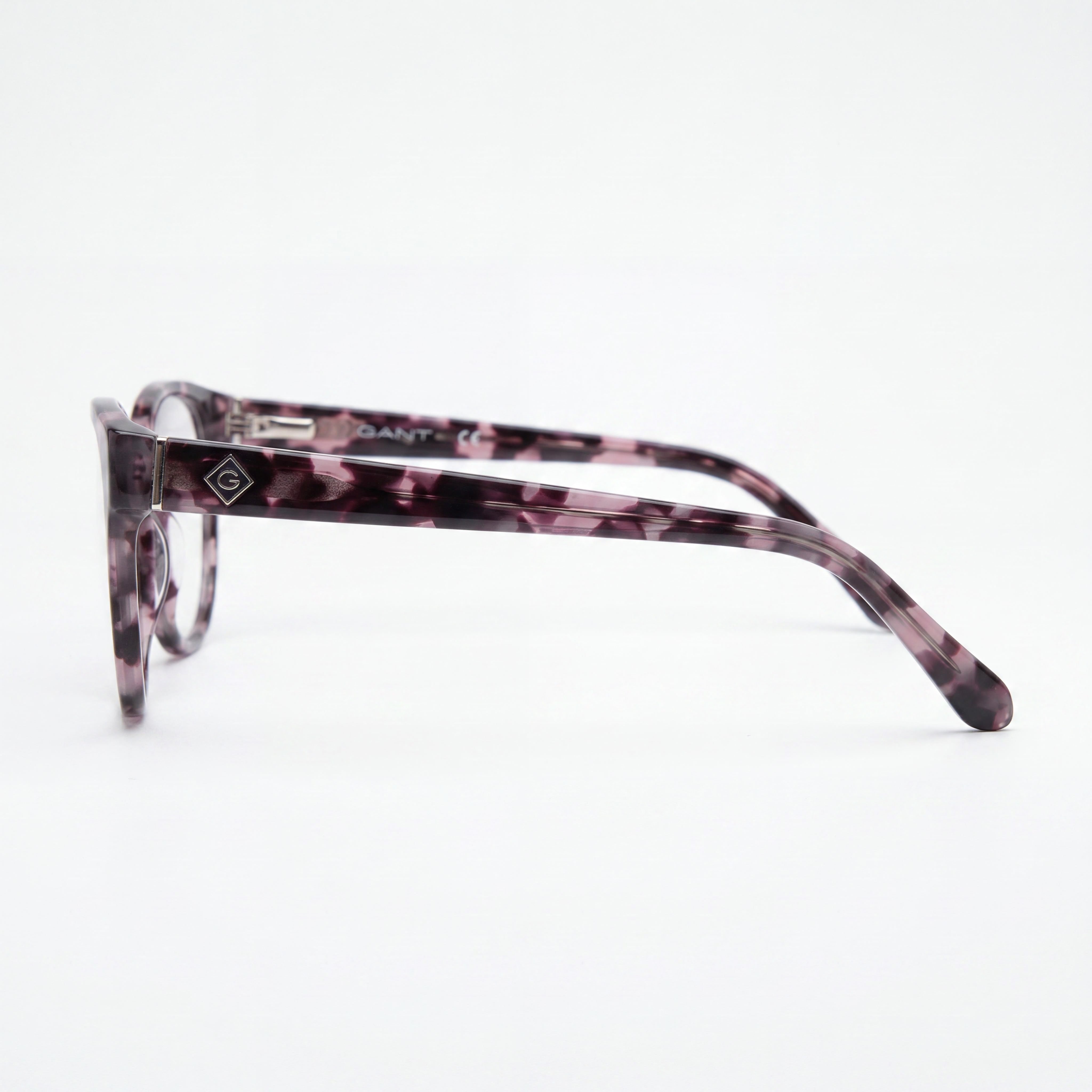 GANT Casual Women's Havana Plastic Frame Clear Lens Sunglasses, Lens Width 53mm, Bridge Width 16mm, Temple Length 140mm, Photo 2