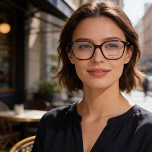Gant Havana Eyeglasses Women — lifestyle wear, museum visits and gallery days