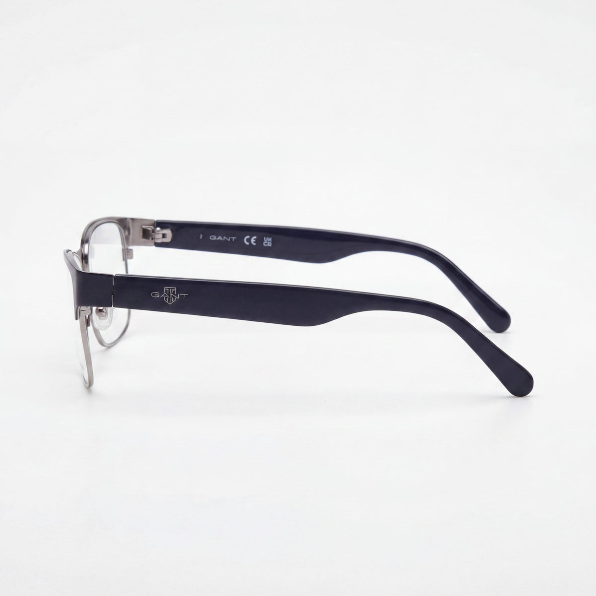 Gafas rectangulares Gant Trendy Shiny Blue unisex, 52 mm, Photo 2