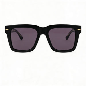Giorgio Armani Contemporary Square Sunglasses Unisex — front view, BIO-ACETATE frame