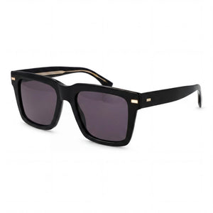 Giorgio Armani Contemporary Black Square Sunglasses Unisex, Black lens