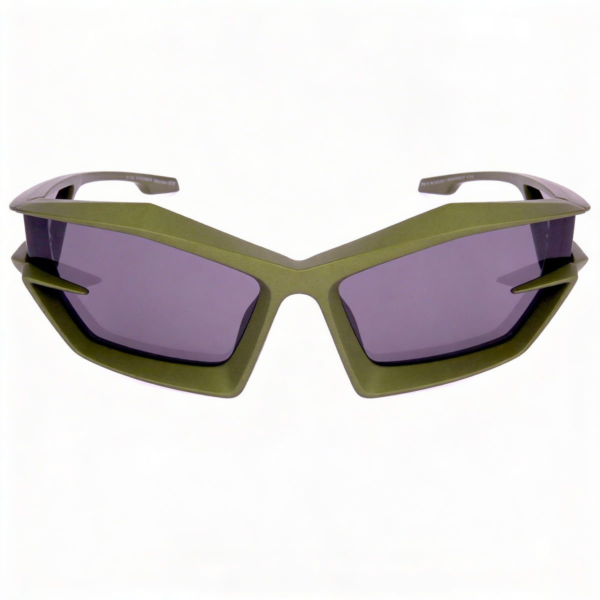 Gafas de sol Givenchy GV40049I con montura tipo escudo, color verde oscuro mate, para hombre, 69 mm, Photo 2