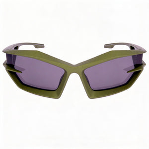 Givenchy GV40049I Shield Sunglasses for Men — front view, Plastic frame