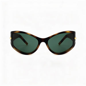 Givenchy GV40050I Shield Sunglasses for Women — front view, Plastic frame