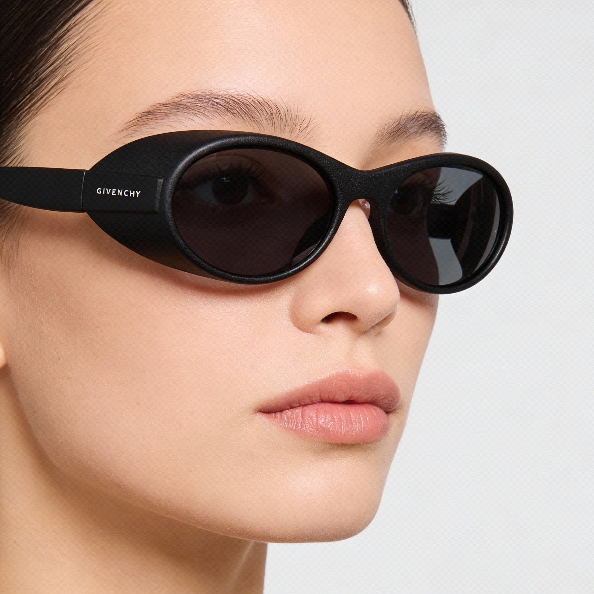 Givenchy GV40065I Black Oval Eyeglasses for Women, Nylon 55mm, Photo 5