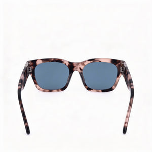 Givenchy GV40072F Square Sunglasses Women — side view, Polarized Brown lens