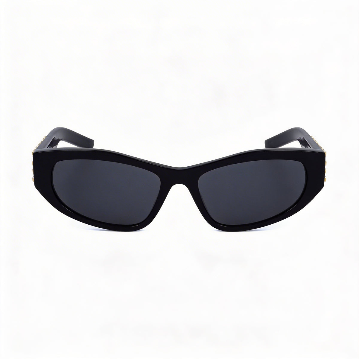 Gafas de sol rectangulares para mujer Givenchy GV40078I en negro brillante, 56 mm, Photo 2