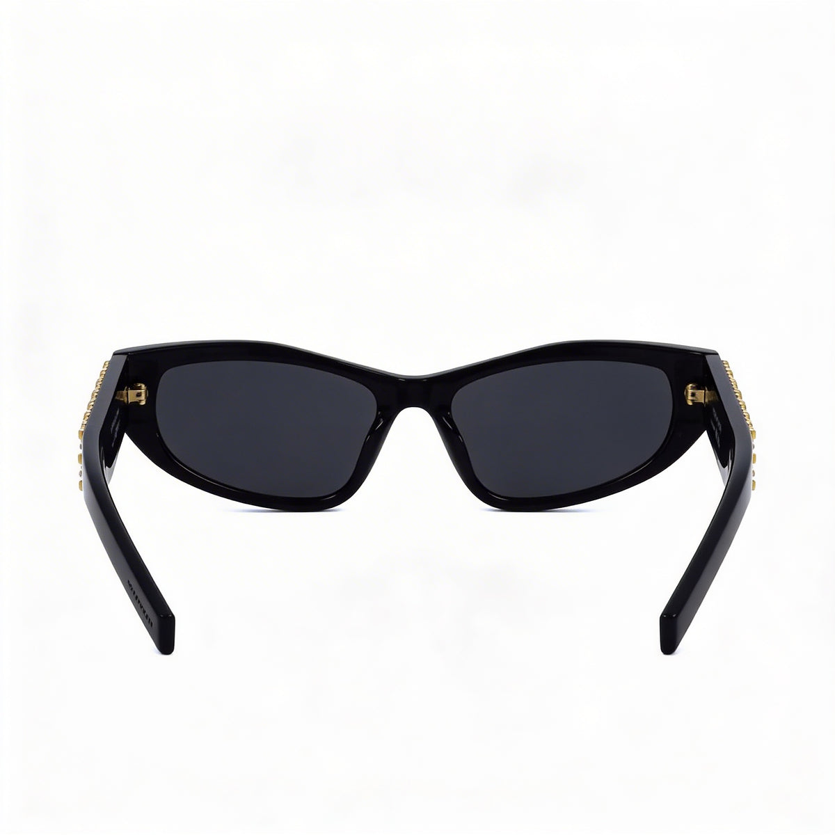 Gafas de sol rectangulares para mujer Givenchy GV40078I en negro brillante, 56 mm, Photo 3